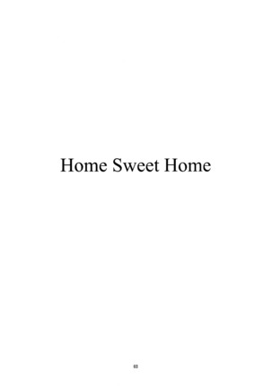 Home Sweet Home Page #3
