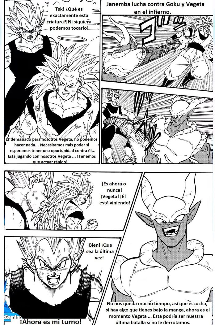 Goku y Vegeta vs Janemba