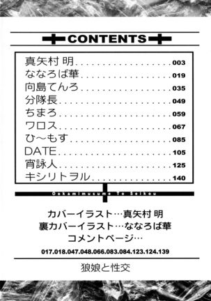 Ookami Musume to Seikou Ookami Musume Eroparo Anthology Page #3