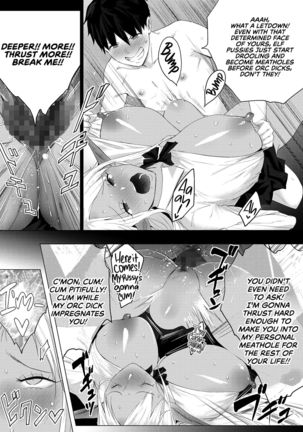 Orc Chinpo o Te ni Ireta! Elf Oyako o Ore Senyou Nama Onaho ni Shitatta www | I Got an Orc Dick! Then I Made an Elf Mother and Daughter Into My Personal Fuckholes Lololol Page #26