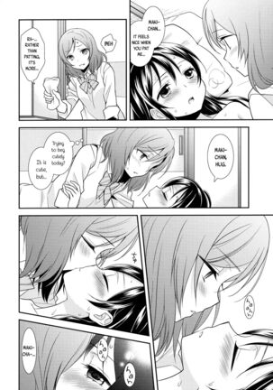 (Makitan!) [Sweet Pea (Ooshima Tomo)] Nico-chan ga Kaze o Hiki mashita | NICO-CHAN HAS CAUGHT A COLD (Nico&Maki Collection 2) (Love Live!) [English] [WindyFall Scanlations] - Page 12