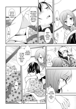 (Makitan!) [Sweet Pea (Ooshima Tomo)] Nico-chan ga Kaze o Hiki mashita | NICO-CHAN HAS CAUGHT A COLD (Nico&Maki Collection 2) (Love Live!) [English] [WindyFall Scanlations] - Page 10