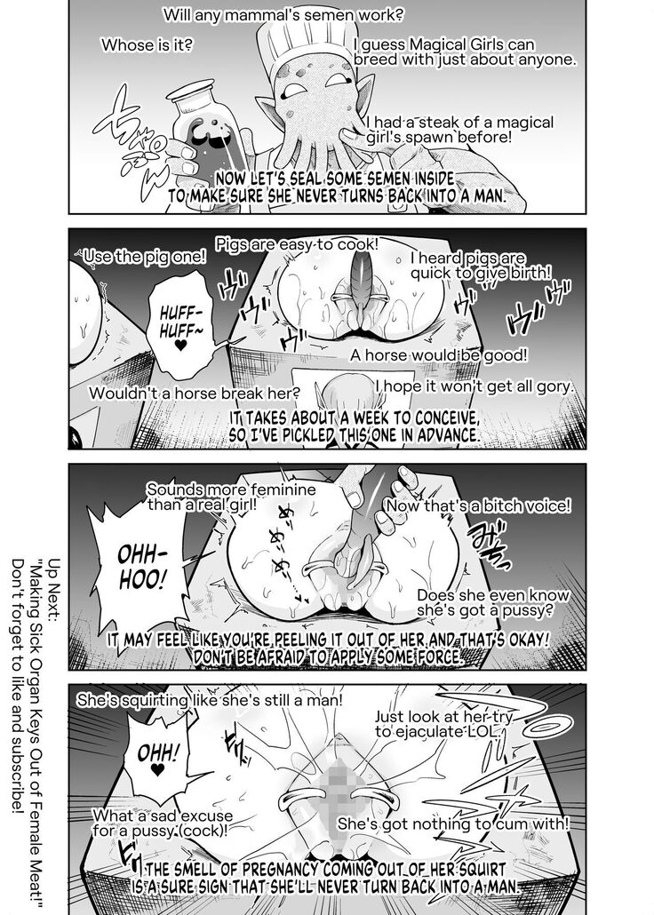 TS Mahou Shoujo Chevalier-chan no Omanko wa Zenritsusen ga Nokotte iru kara Kitsukute Binkan tte Maji desu ka! | Is it true that TS Magical Girl Chevalier still has her Prostate?