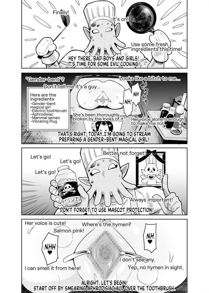 TS Mahou Shoujo Chevalier-chan no Omanko wa Zenritsusen ga Nokotte iru kara Kitsukute Binkan tte Maji desu ka! | Is it true that TS Magical Girl Chevalier still has her Prostate?