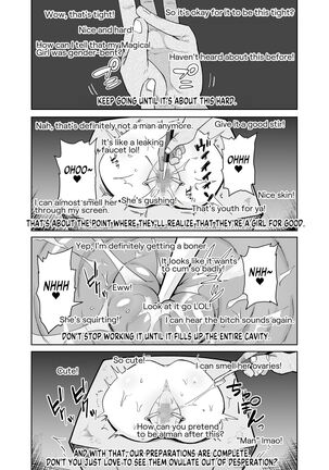 TS Mahou Shoujo Chevalier-chan no Omanko wa Zenritsusen ga Nokotte iru kara Kitsukute Binkan tte Maji desu ka! | Is it true that TS Magical Girl Chevalier still has her Prostate? Page #29
