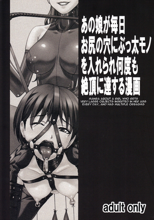 Anoko ga Mainichi Oshiri no Ana ni Butta Mono o Irerare Nando mo Zecchou ni Tassuru Manga - Page 27
