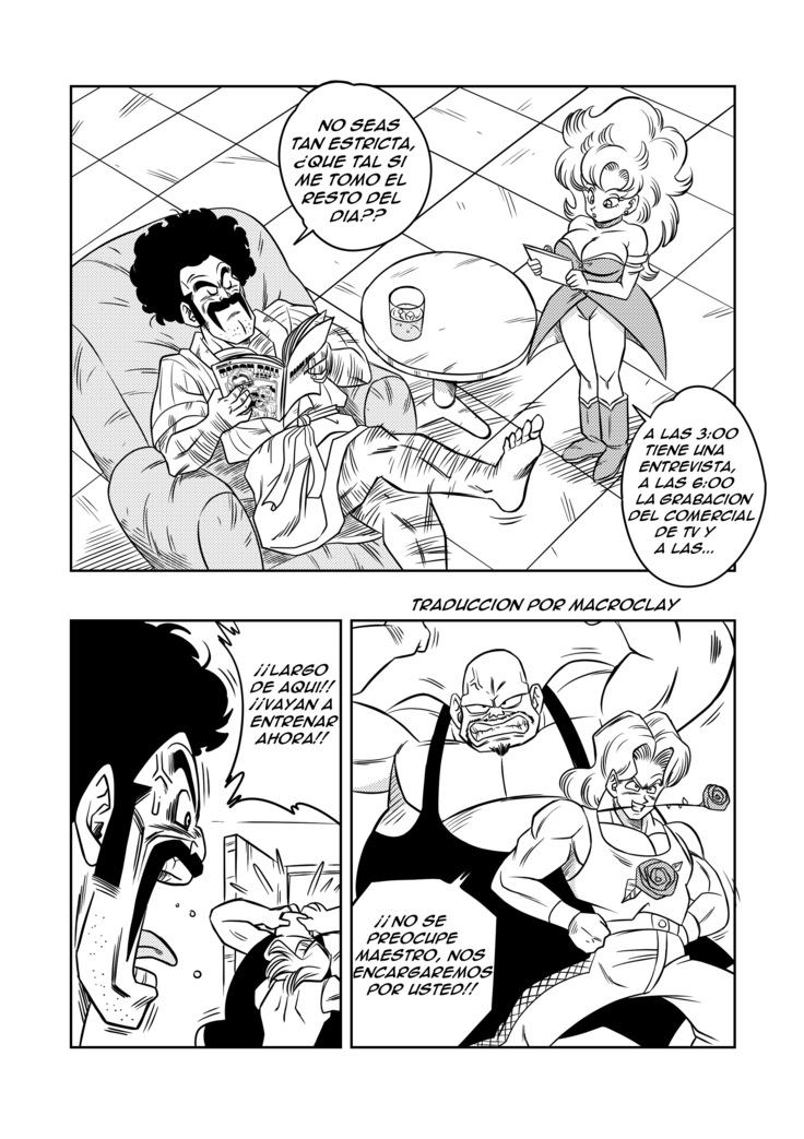 El Entrenamiento Secreto de Mr. Satan