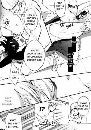 [arabicYAMATO] Izaya's Imprisonment - Durarara doujinshi (Yaoi-Sei) English Page #18