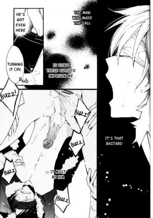 [arabicYAMATO] Izaya's Imprisonment - Durarara doujinshi (Yaoi-Sei) English Page #13