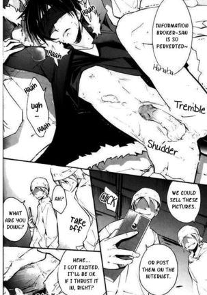 [arabicYAMATO] Izaya's Imprisonment - Durarara doujinshi (Yaoi-Sei) English Page #16