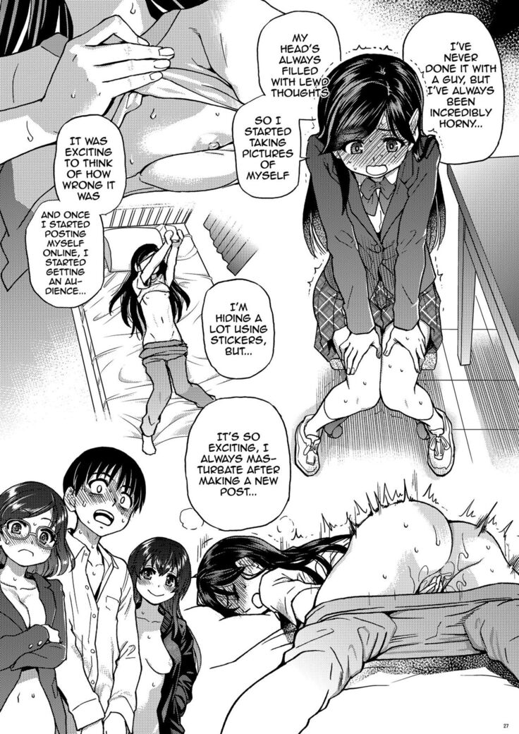 Watashi o Ecchi no Nakama ni Irete kudasai | Please Let Me Be a Part of your Sex Group