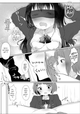 Jugyouchuu ni RemoCon Rotor Tsukerareta Okaeshi ni Kousoku Les Sex Suru Hanashi | A Story About Tied Up Lesbian Sex in Return for Vibrator Play in the Middle of Class Page #43