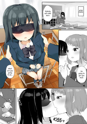 Jugyouchuu ni RemoCon Rotor Tsukerareta Okaeshi ni Kousoku Les Sex Suru Hanashi | A Story About Tied Up Lesbian Sex in Return for Vibrator Play in the Middle of Class Page #24