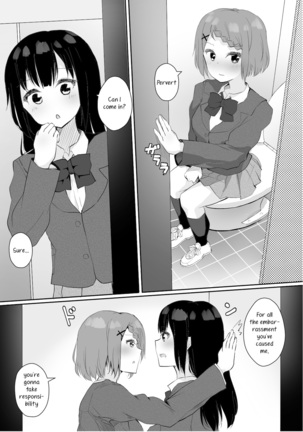Jugyouchuu ni RemoCon Rotor Tsukerareta Okaeshi ni Kousoku Les Sex Suru Hanashi | A Story About Tied Up Lesbian Sex in Return for Vibrator Play in the Middle of Class Page #23