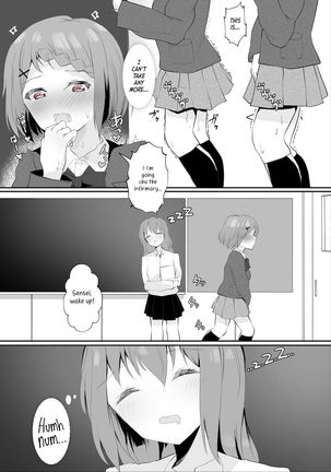 Jugyouchuu ni RemoCon Rotor Tsukerareta Okaeshi ni Kousoku Les Sex Suru Hanashi | A Story About Tied Up Lesbian Sex in Return for Vibrator Play in the Middle of Class Page #20