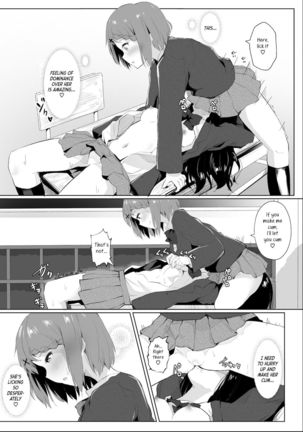 Jugyouchuu ni RemoCon Rotor Tsukerareta Okaeshi ni Kousoku Les Sex Suru Hanashi | A Story About Tied Up Lesbian Sex in Return for Vibrator Play in the Middle of Class Page #36
