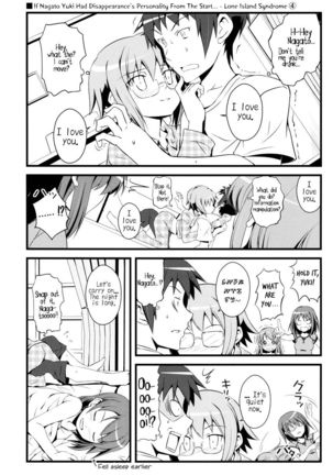 If Nagato Yuki Had Disappearance's Personality From The Start... - Page 17