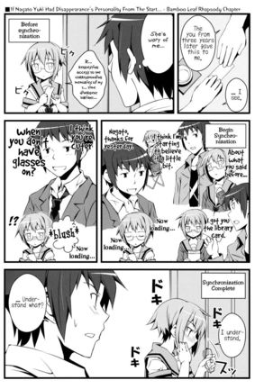 If Nagato Yuki Had Disappearance's Personality From The Start... Page #12