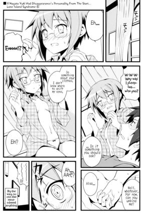 If Nagato Yuki Had Disappearance's Personality From The Start... - Page 18
