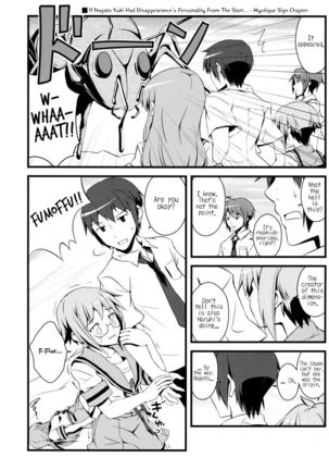 If Nagato Yuki Had Disappearance's Personality From The Start... Page #13