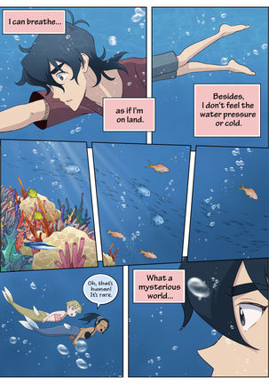 As Wet As a Merman Page #21