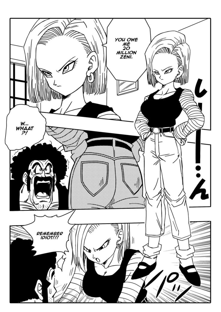 Mr. Satan vs Android N18