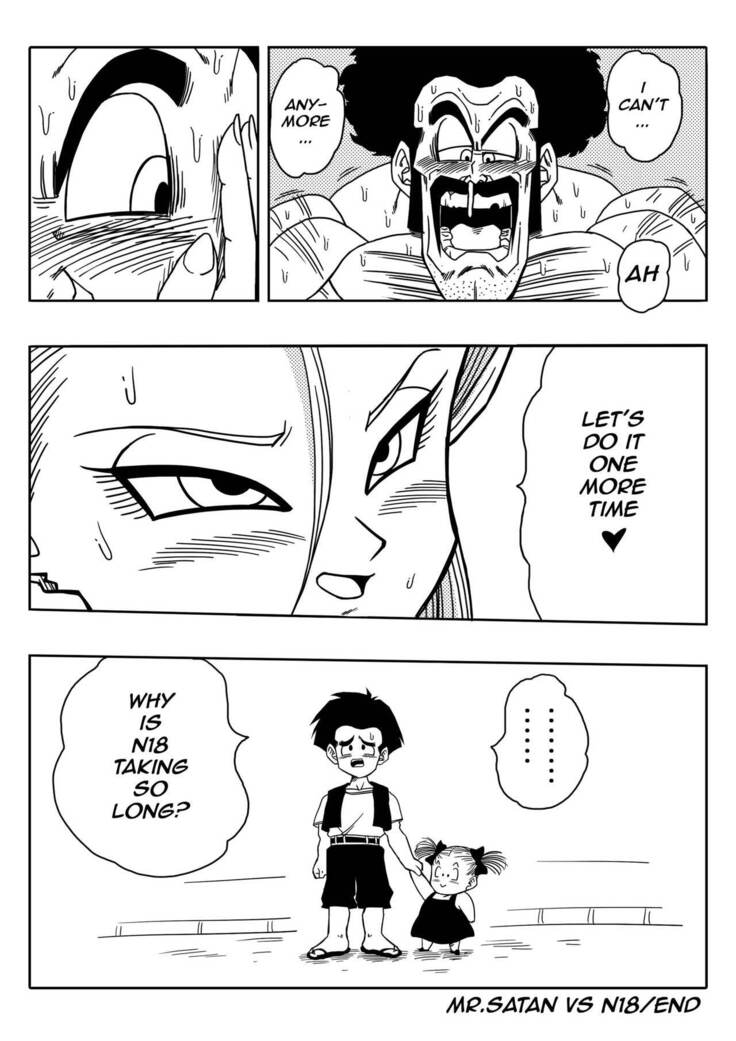 Mr. Satan vs Android N18