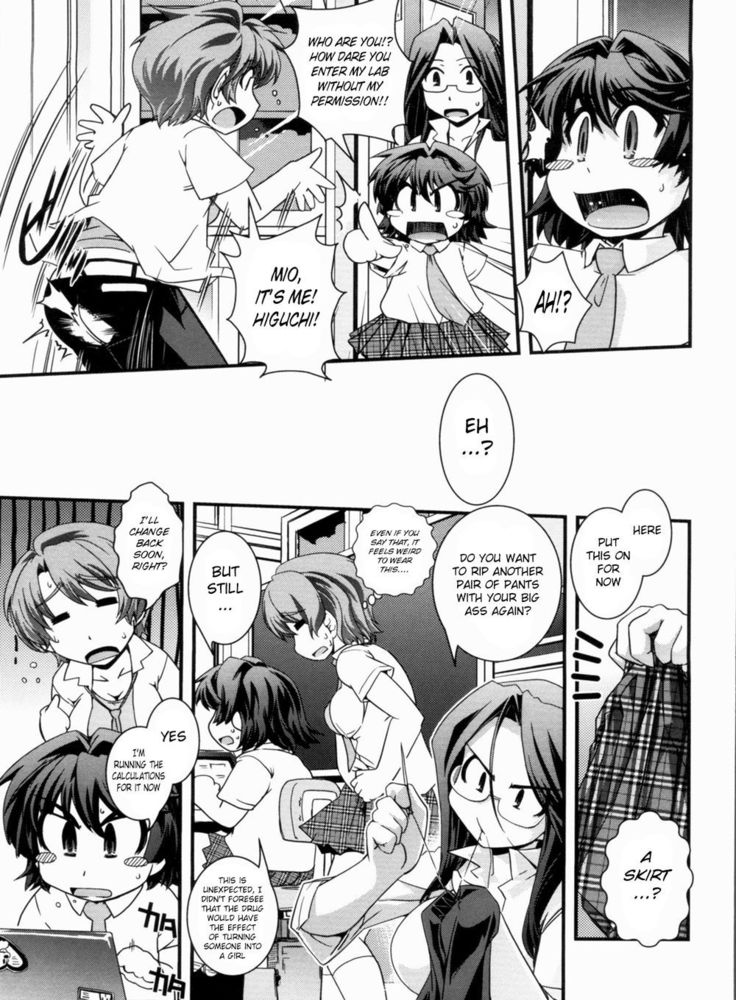 Transformed into a Busty Blonde - Ch. 5