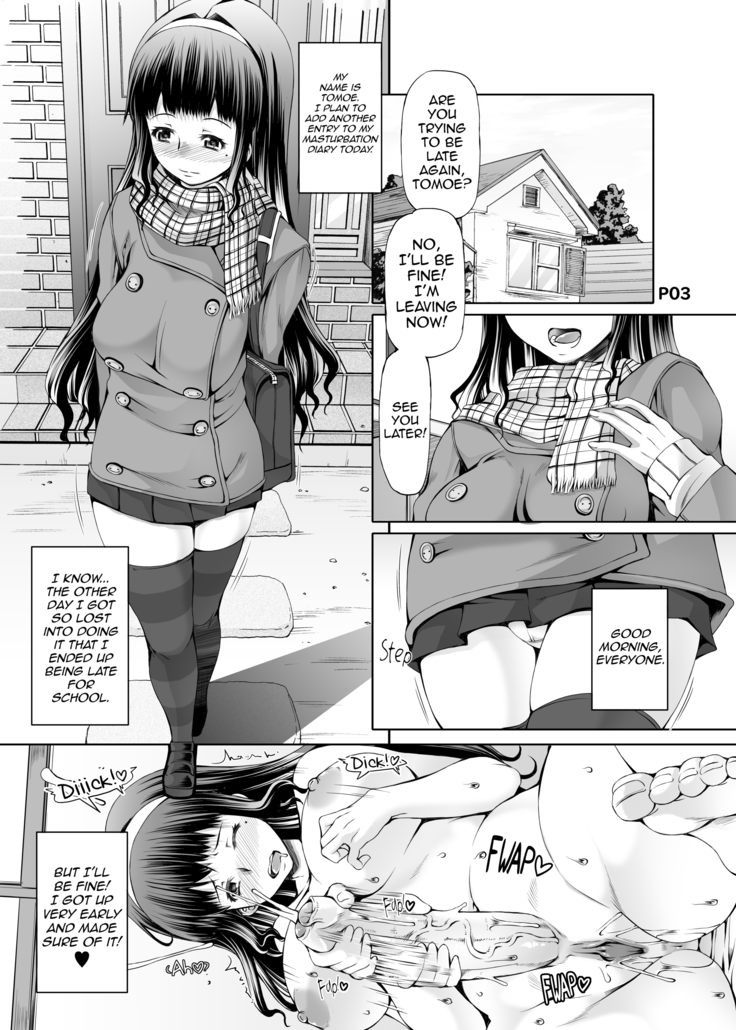 Futa Ona Dai Ni Shou | A Certain Futanari Girl's Masturbation Diary Ch.2: FutaOna 2 (decensored)