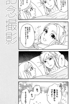 Doujinshi - The Legend of Zelda / Link x Princess Zelda Page #54