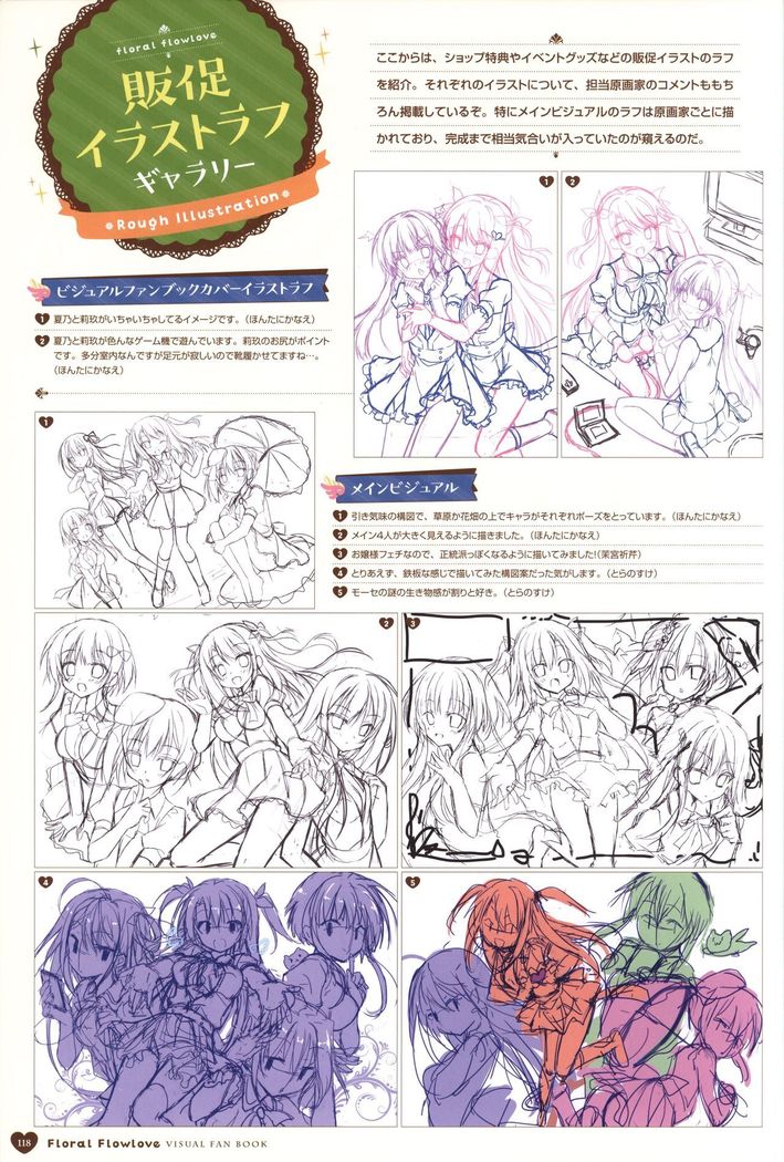 Floral Flowlove Visual Fanbook
