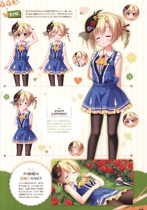 Floral Flowlove Visual Fanbook Page #47