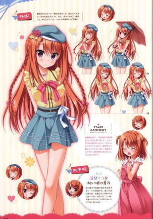 Floral Flowlove Visual Fanbook Page #40