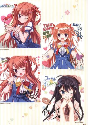 Floral Flowlove Visual Fanbook Page #31