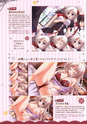 Floral Flowlove Visual Fanbook Page #98
