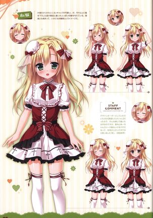 Floral Flowlove Visual Fanbook Page #48