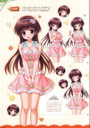 Floral Flowlove Visual Fanbook Page #52