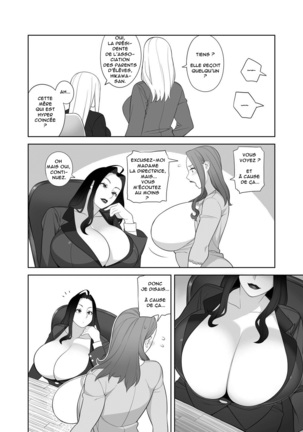 Bakunyuu Mama wa Gakuenchou no Onna | Buxom Mother and Headmistress - Page 3