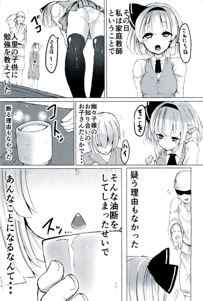 妖夢ちゃんに性教育してもらう本。