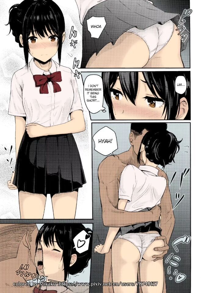 Mitsuha ~Netorare ~ Colored Version by Mikaku (Kimi no Na wa.)[Syukurin] (English)(Colored)(Mikaku)