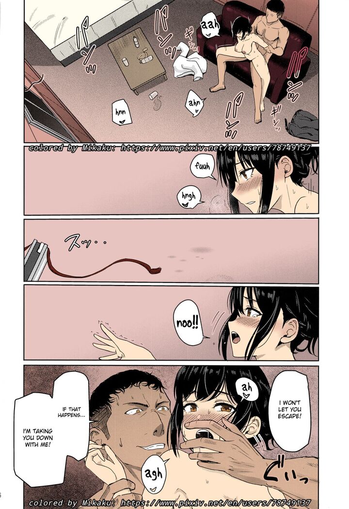 Mitsuha ~Netorare ~ Colored Version by Mikaku (Kimi no Na wa.)[Syukurin] (English)(Colored)(Mikaku)