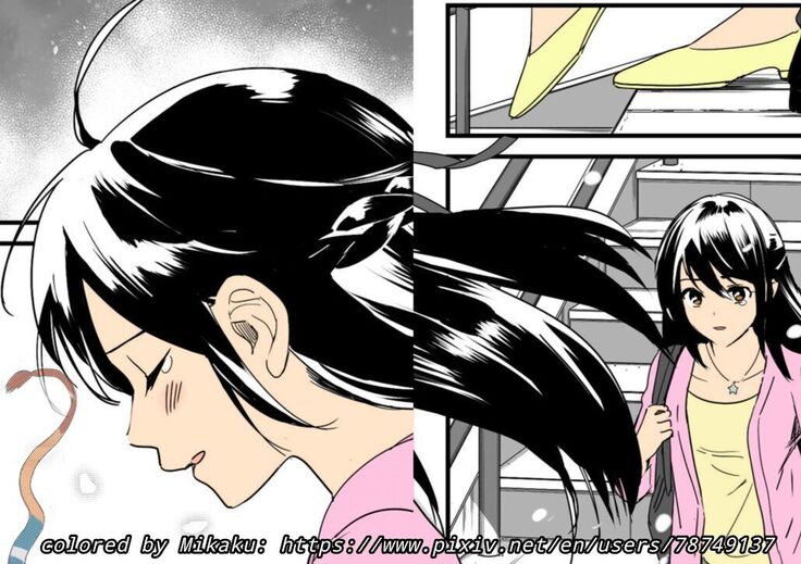 Mitsuha ~Netorare ~ Colored Version by Mikaku (Kimi no Na wa.)[Syukurin] (English)(Colored)(Mikaku)