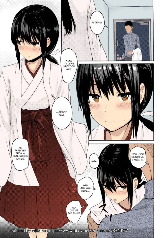 Mitsuha ~Netorare ~ Colored Version by Mikaku (Kimi no Na wa.)[Syukurin] (English)(Colored)(Mikaku)