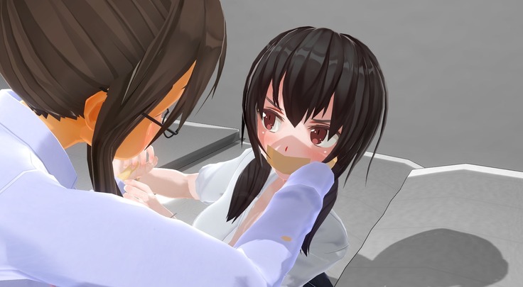 体育倉庫で放屁責め