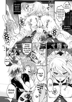 Futanari Seirei Shimai ni Shieki Sarechau!? - Page 14