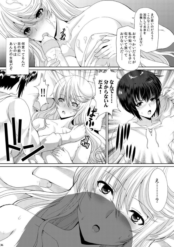 Akogare no Josei  wa Chikan Densha de Choukyouzumi Deshita 3 -Kyuuka Hen-