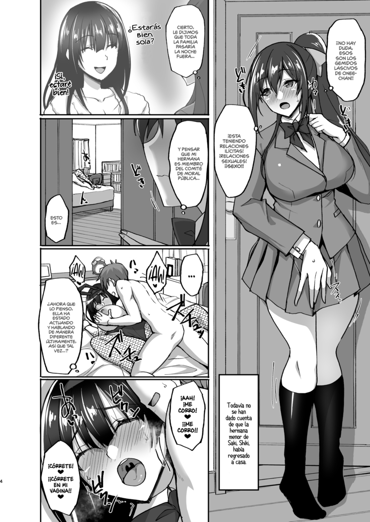 Chishojo Fuuki Iin no Minna ni Ienai Inbi na Onegai 4 ~Zoku Ouchi Sex to Imouto Onanie to Fuuki Iin no Shimai Donburi~