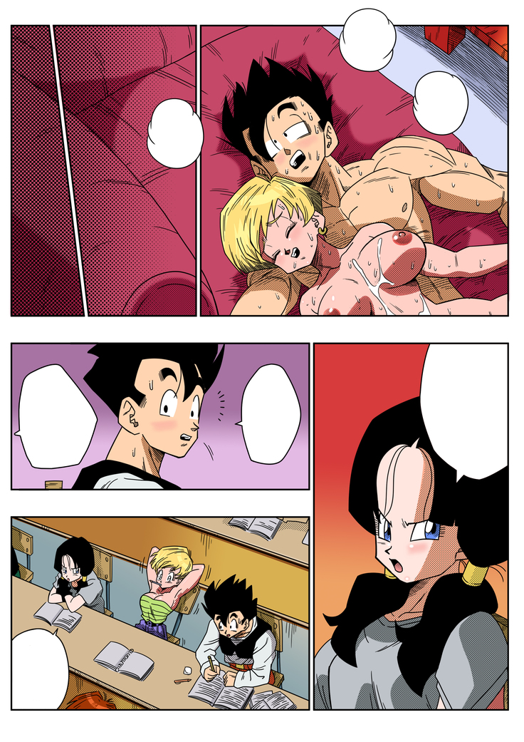 TRIANGULO AMOROSO Z - Gohan Conoce a Erasa (decensored)