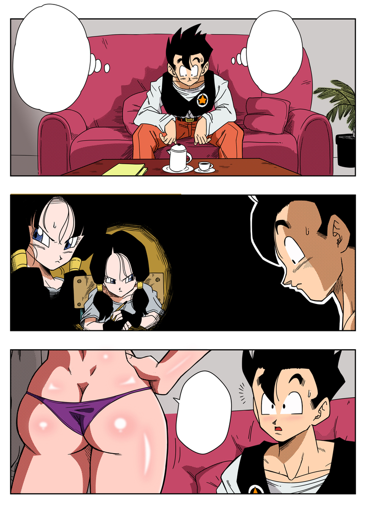 TRIANGULO AMOROSO Z - Gohan Conoce a Erasa (decensored)