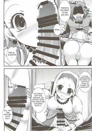 (C92) [Eccentric Girl (Asagiri Rira)] Hazukashi Yuusha no Momoiro Junan (Dragon Quest XI) | A Fabled and Embarrased Hero, Overtaken by Her Pink Lust. [The Crimson Star TL]. Page #7